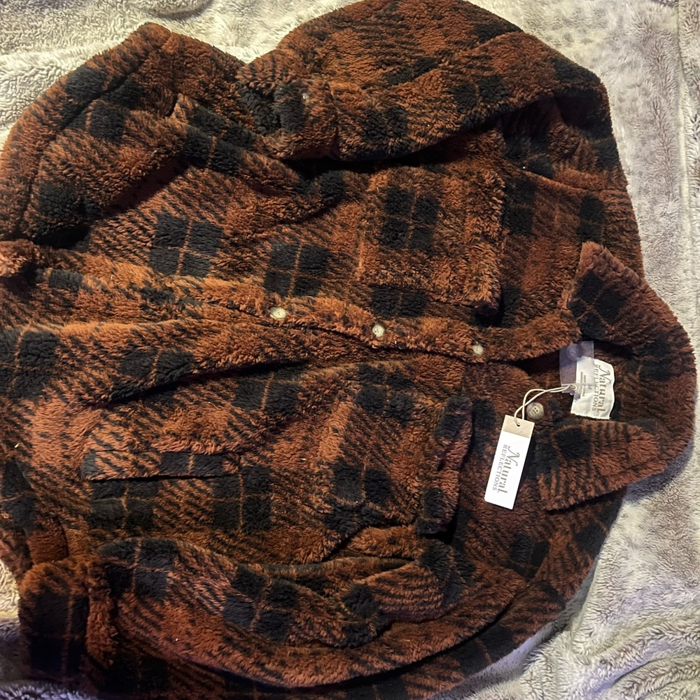 Plaid Brown Jacket